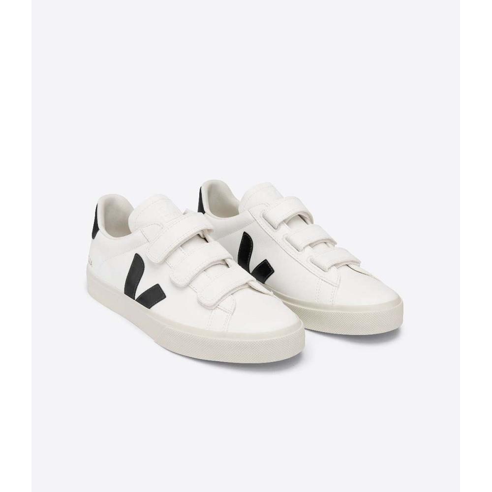 Veja RECIFE CHROMEFREE Joggesko Dame White/Black | NO 622GSO